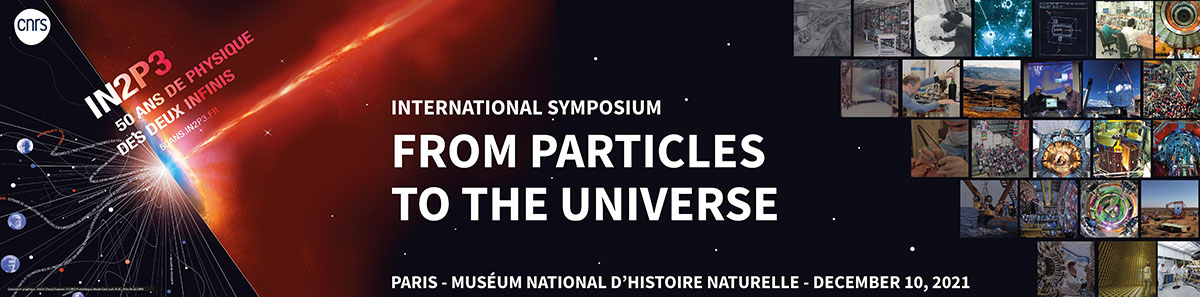 50 years of physics from Particles to the Universe