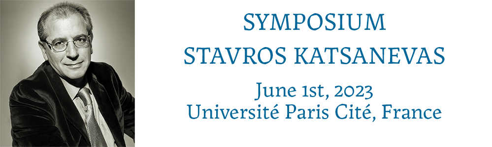 Symposium Stavros Katsanevas