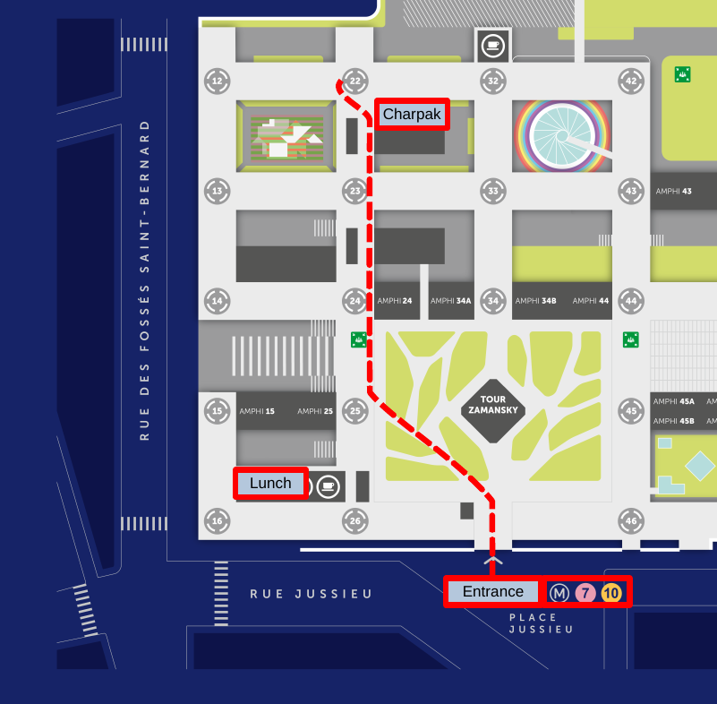 Location of Amphi Charpak