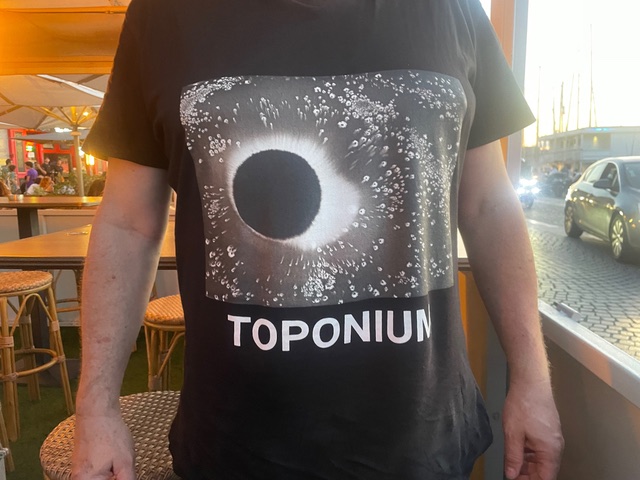 Toponium T-shirt design