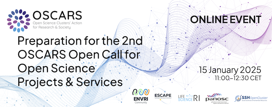 Preparation for the 2nd OSCARS Open Call for Open Science projects and services