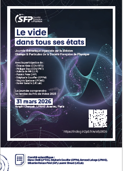 Journée SFP 2026 : Le vide dans tous ses états