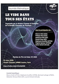 Journée SFP 2026 : Le vide dans tous ses états