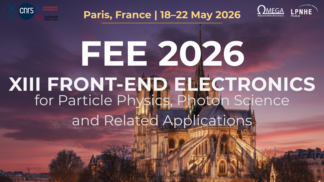 XIII FRONT-END ELECTRONICS WORKSHOP PARIS France