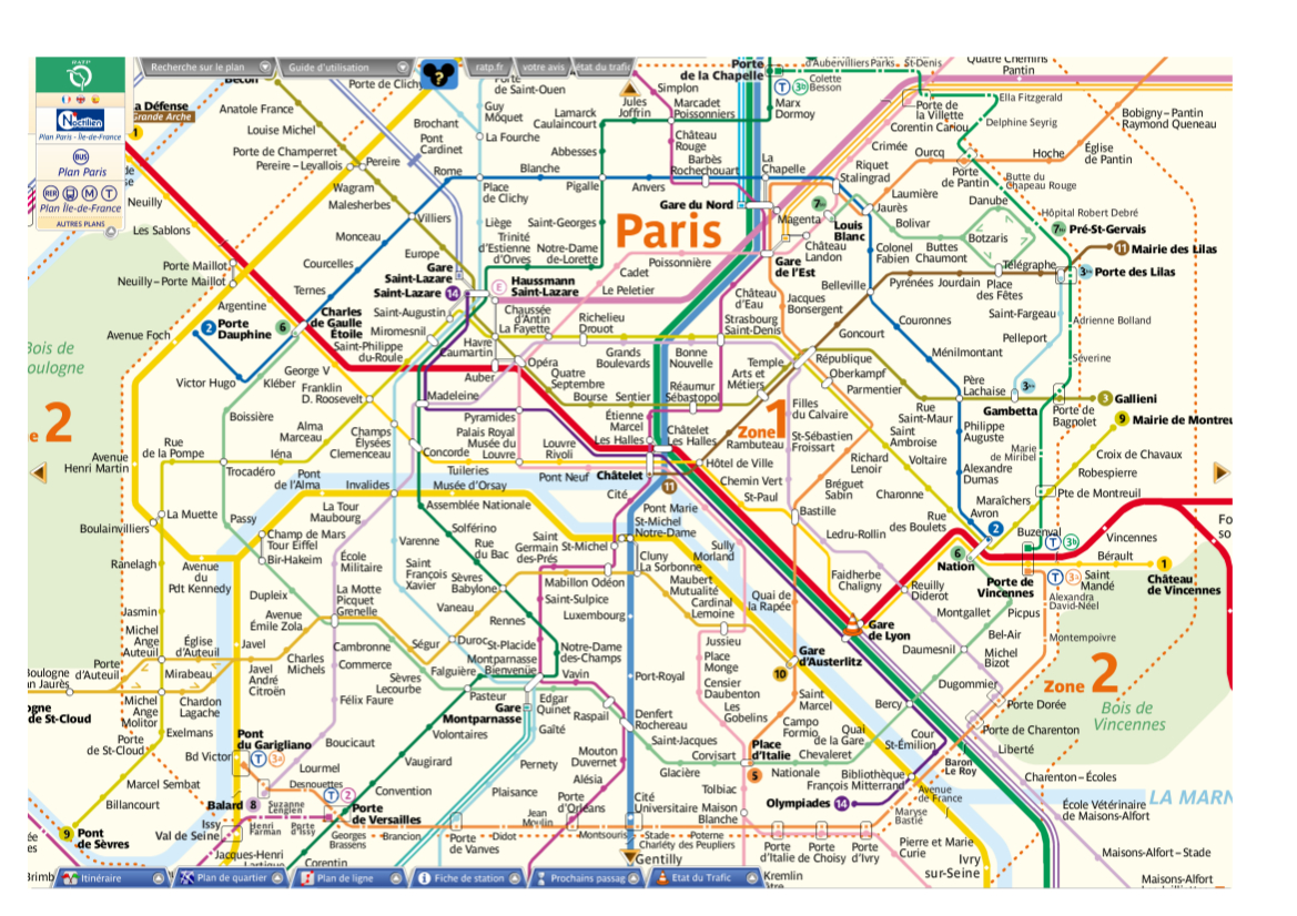 carte metro et rer paris pdf Invisibles 14 Workshop (14 18 juillet 2014): Getting to the 